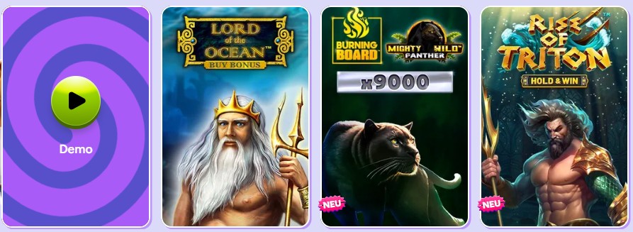 Spinbara Casino Spiele.