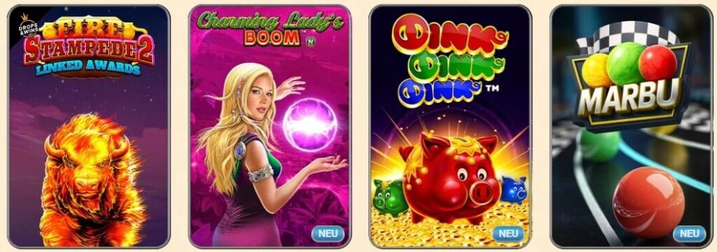 Vegasino Casino Spiele.