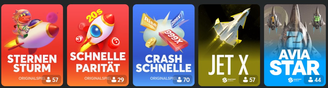 Crash Spiele bei BC.Game.