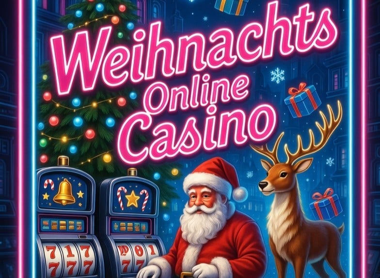 Weihnachtliches Casino.