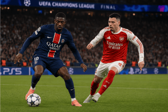 Champions League Finale - wie wahrscheinlich ist ein Unentschieden PSG - Arsenal.