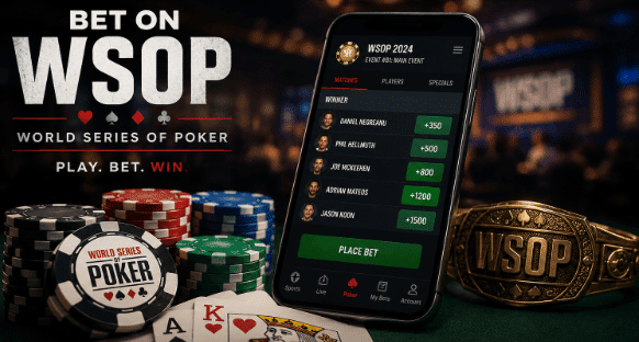 Kann man auf die WSOP wetten platzieren und wie geht das?