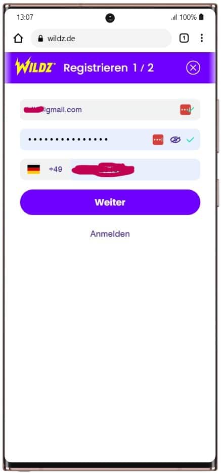 Wildz Casino Test Erfahrung Registrierung Anmeldung.