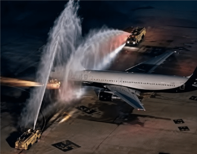 Brasilien segnet WM Flugzeug vor der Reise zur Weltmeisterschaft 2026.