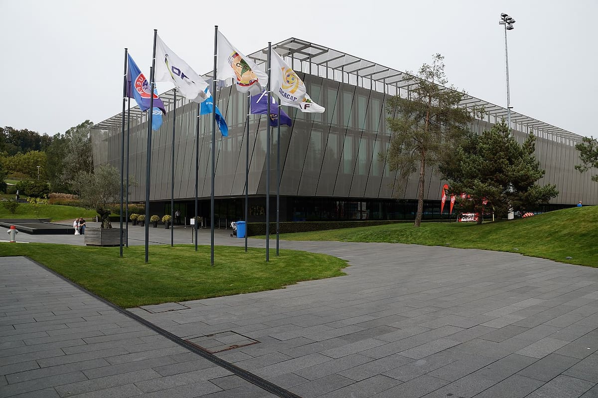 Foto: Hauptsitz der FIFA in Zürich.