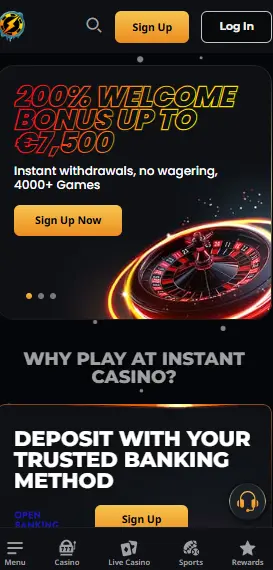 instant casino ilman rekisteröitymistä