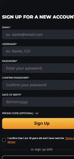 instant casino luo uusi tili