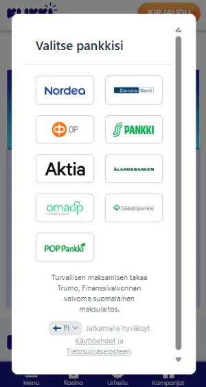 klikki kasino uudet talletukset