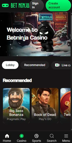 betninja casinon koti