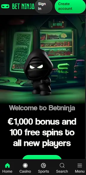 betninja tervetuloa livekasinolle