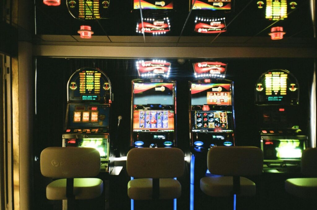 Machines à sous dans un casino