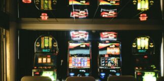 Machines à sous dans un casino