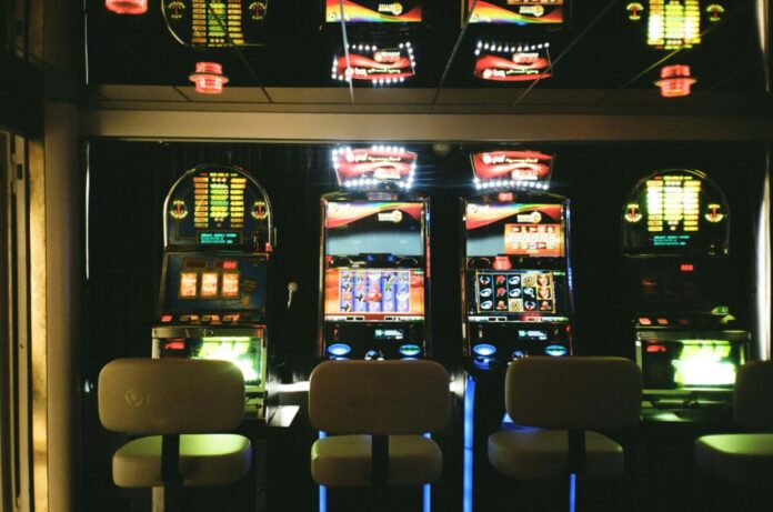 Machines à sous dans un casino