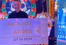 Un joueur remporte plus de 45 000 € au casino Barrière de Bordeaux avec une mise de 5 euros