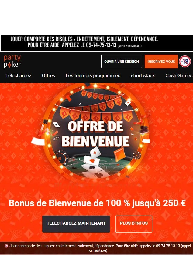 Partypoker casino en ligne