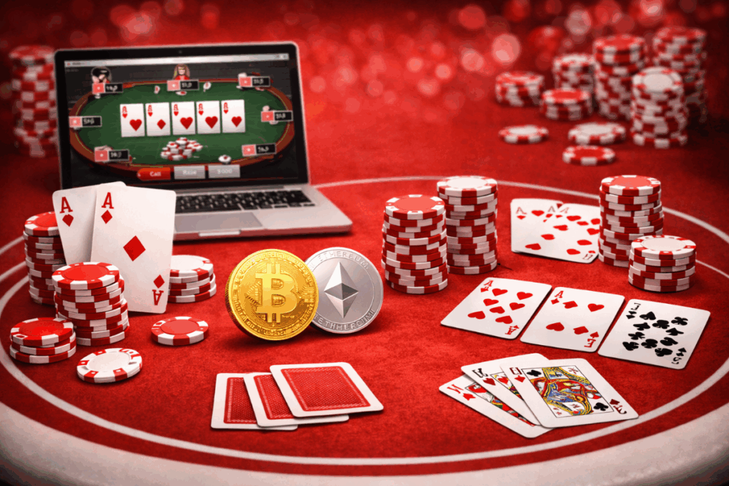 Poker crypto en ligne