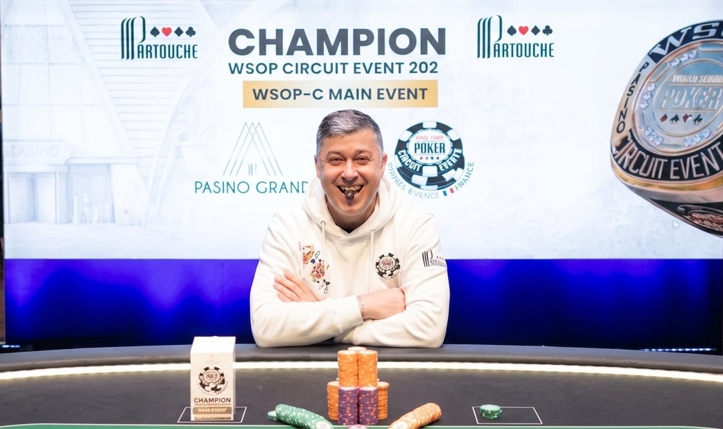 WSOP Circuit 2026 : Matthieu Cartillier décroche sa première bague