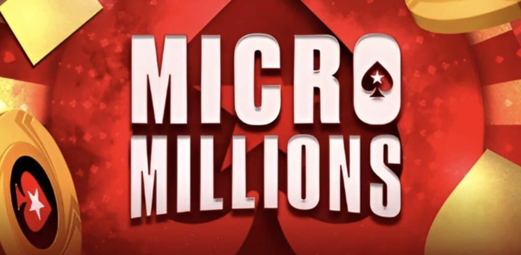 158 tournois, 3 millions garantis : PokerStars voit grand avec les MicroMillions