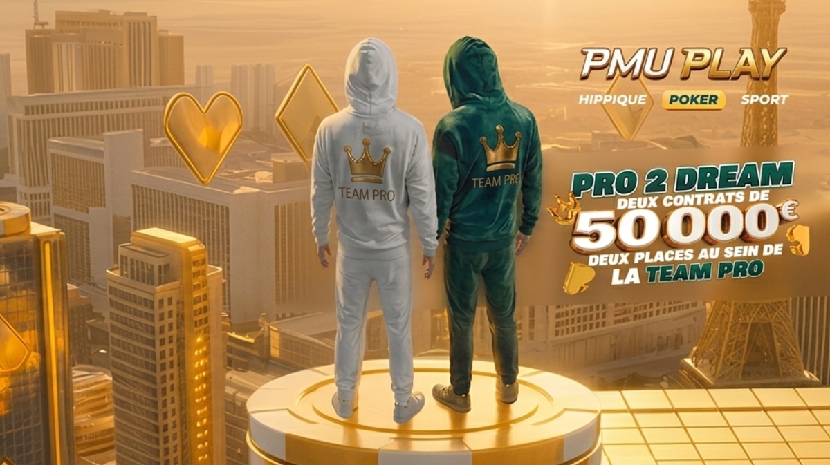 Pro Dream 2026 : PMU Poker double la mise avec deux contrats à 50 000 €