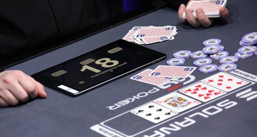 Main Event WSOP 2026 - la shot clock finalement retirée pour la table finale