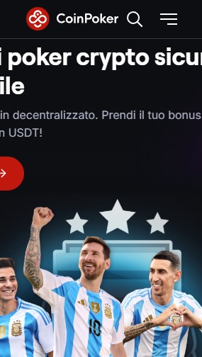 CoinPoker è uno dei più importanti siti in cui è possibile giocare a poker online soldi veri
