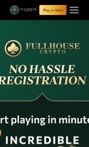 Fullhouse Crypto è un casino online in cui è possibile giocare a poker online soldi veri