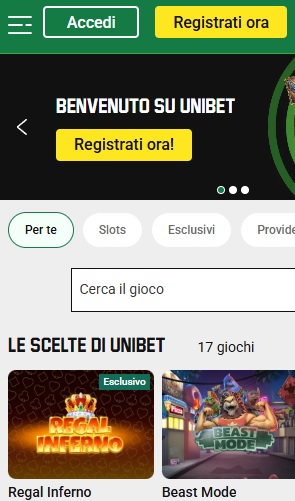 Unibet è universalmente riconosciuto come uno dei casino con prelievo immediato più sicuri e affidabili