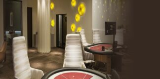 최근 외국인 이용객이 증가한 제주 파라다이스 카지노 내부 모습