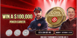 코인포커에서 진행하는 아시아 맞춤 토너먼트 코인마스터즈