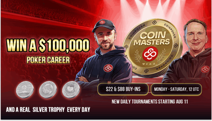 코인포커에서 진행하는 아시아 맞춤 토너먼트 코인마스터즈