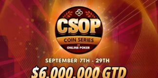 코인 시리즈 온라인 포커(CSOP) Fall 2025 홍보 이미지