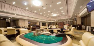 제주 썬 카지노 내부 환경