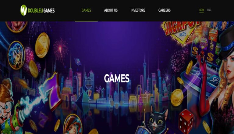 더블유게임즈가 제공하는 게임들