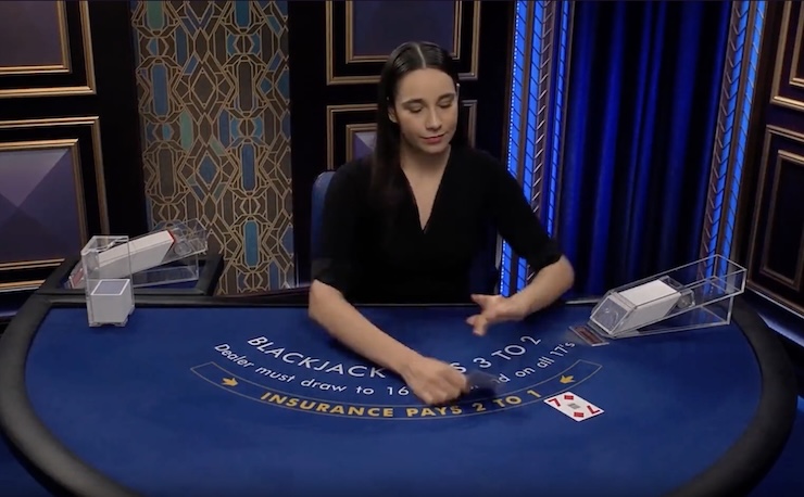 라이브 블랙잭 테이블