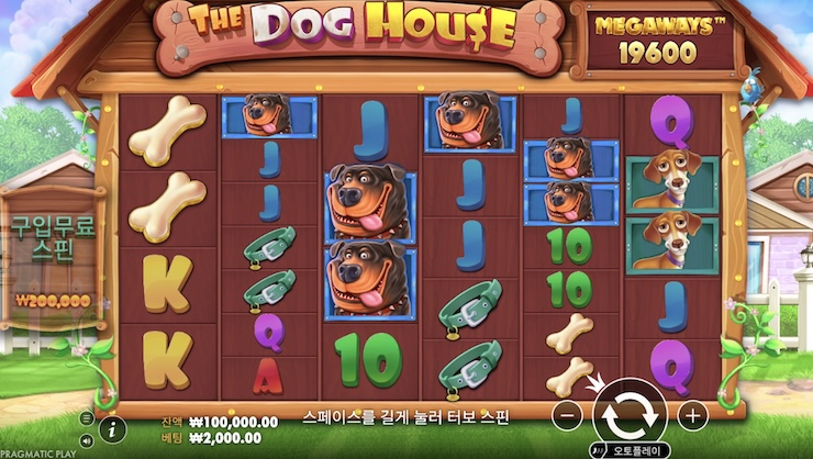 도그하우스 메가웨이즈 게임 화면