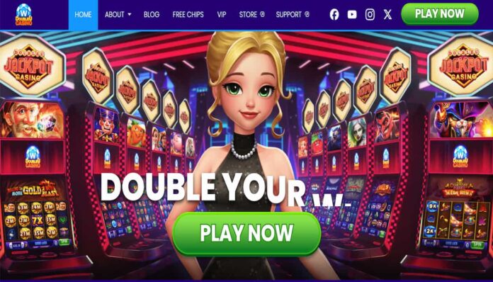 더블유카지노 홈페이지 메인 화면