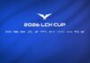 2026 LCK ์ปต 2์ฃผ ์ฐจ, ํผ์ ์ผ๋ก ์ ์ด๋ ์ค๋ฐ์ 2026 LCK CUP ๊ณต์ ๋ก๊ณ ์ ์คํฐ์๊ฐ ํ์๋ ํ๋์ ๋ฐฐ๊ฒฝ ์ด๋ฏธ์ง.