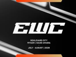 EWC 2026 ๋ณธ๊ฒฉํโฆ๋ค์ข
๋ชฉ ์๋, ํ๊ตญ ํ์ ์ ํ์ EWC 2026 ๊ณต์ ์ด๋ฏธ์ง. ์ฌ์ฐ๋์๋ผ๋น์ ๋ฆฌ์ผ๋ ๋ธ๋ฌ๋ฐ๋ ์ํฐ์์ 2026๋
7~8์ ์ด๋ฆฌ๋ Esports World Cup ๋ก๊ณ ์ ๊ฐ์ต ์ ๋ณด๊ฐ ๋ด๊ธด ํ๋ณด ๋น์ฃผ์ผ