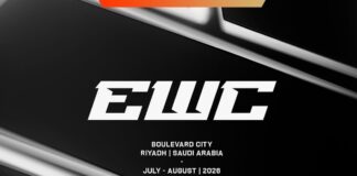 EWC 2026 ๋ณธ๊ฒฉํโฆ๋ค์ข
๋ชฉ ์๋, ํ๊ตญ ํ์ ์ ํ์ EWC 2026 ๊ณต์ ์ด๋ฏธ์ง. ์ฌ์ฐ๋์๋ผ๋น์ ๋ฆฌ์ผ๋ ๋ธ๋ฌ๋ฐ๋ ์ํฐ์์ 2026๋
7~8์ ์ด๋ฆฌ๋ Esports World Cup ๋ก๊ณ ์ ๊ฐ์ต ์ ๋ณด๊ฐ ๋ด๊ธด ํ๋ณด ๋น์ฃผ์ผ