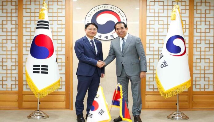 한국 캄보디아 공조 사이버 범죄 소탕을 위해 캄보디아 정부와 공조하는 한국 국세청
