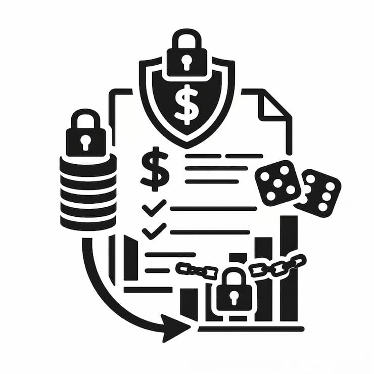 베팅 예산을 엄격하게 관리하고 보호하는 책임 있는 베팅 아이콘