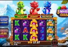 2월 5일 새로운 프라그마틱 슬롯 3 매직 에그 대공개! 프라그마틱 슬롯 3 매직 에그 플레이. 와일드 심볼이 나왔다.