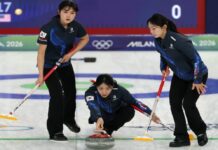 스포츠 베팅으로 보는 밀라노 코르티나 동계올림픽 컬링 라운드로빈 1차전에 나선 여자 컬링 대표팀의 설예은, 김민지, 김수지 선수
