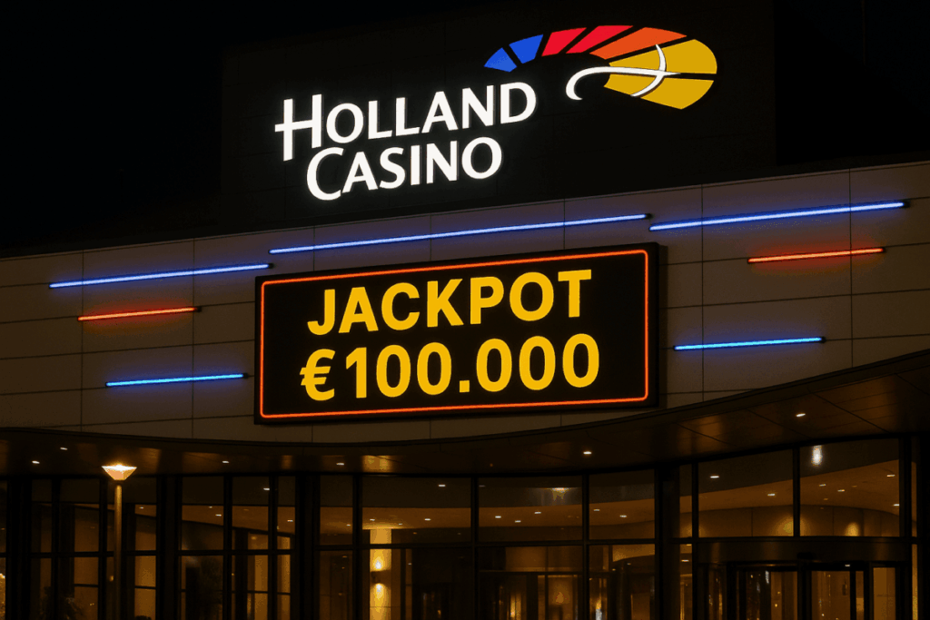 Bezoeker Holland Casino Venlo wint €100.000