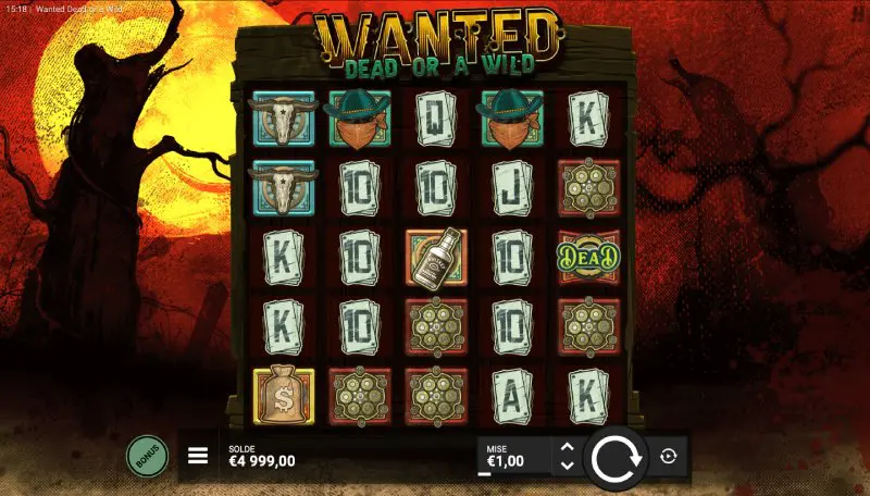Beste casino slot spel - Wanted Dead or a Wild