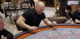 UFC-baas White gokt $400.000 per hand op Baccarat en komt ermee weg
