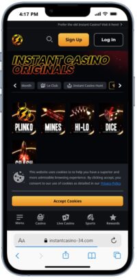 instant casino casino zonder Cruks