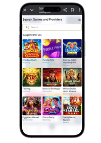 Spindog mobiele weergave online casino