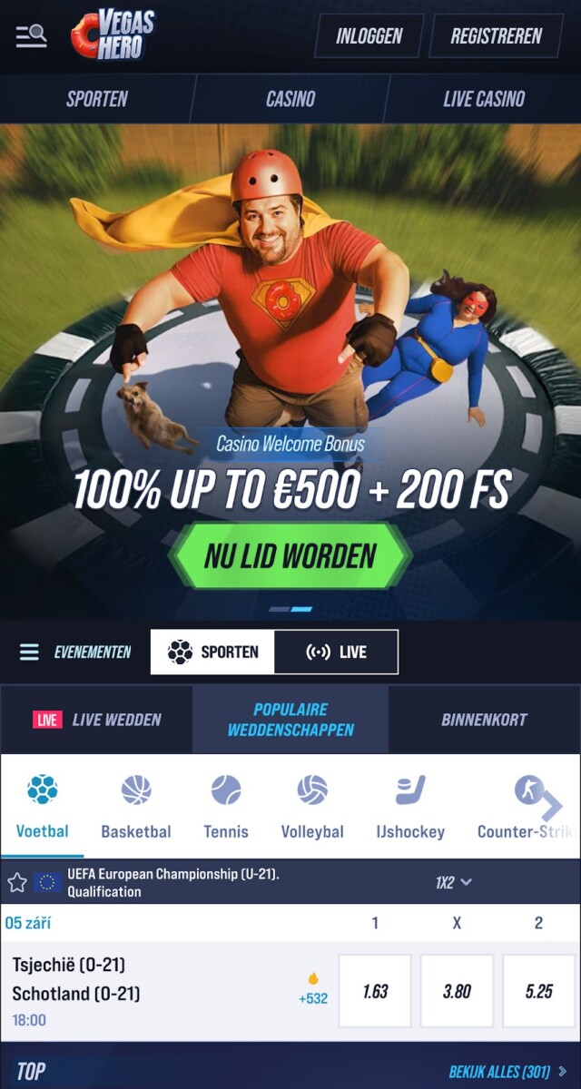 Vegas Hero beste online Neteller casino