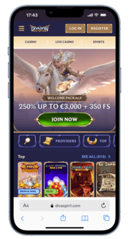 Divaspin stijlvol internationaal casino